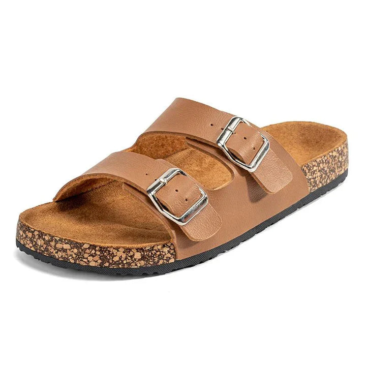 Elias | Double-Strap Slip-On Men’s Sandals