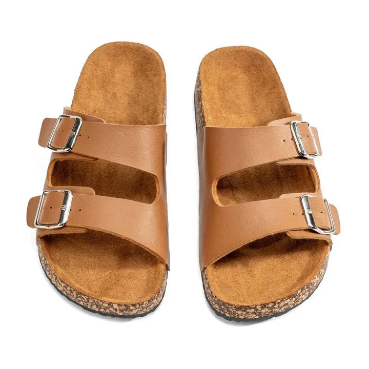 Elias | Double-Strap Slip-On Men’s Sandals