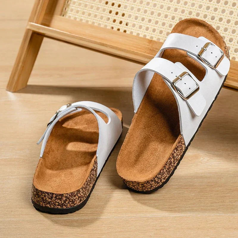 Elias | Double-Strap Slip-On Men’s Sandals