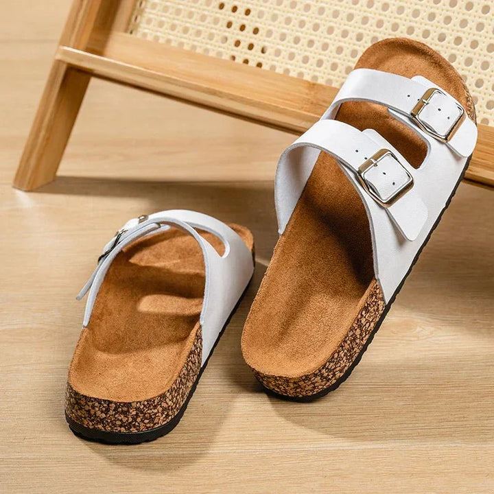 Elias | Double-Strap Slip-On Men’s Sandals