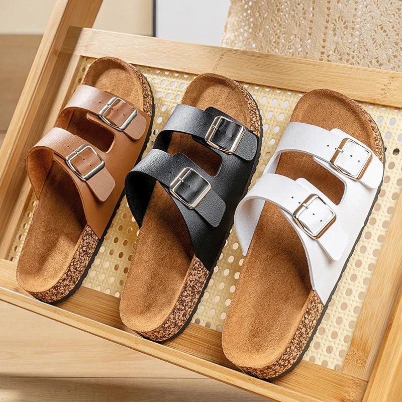 Elias | Double-Strap Slip-On Men’s Sandals