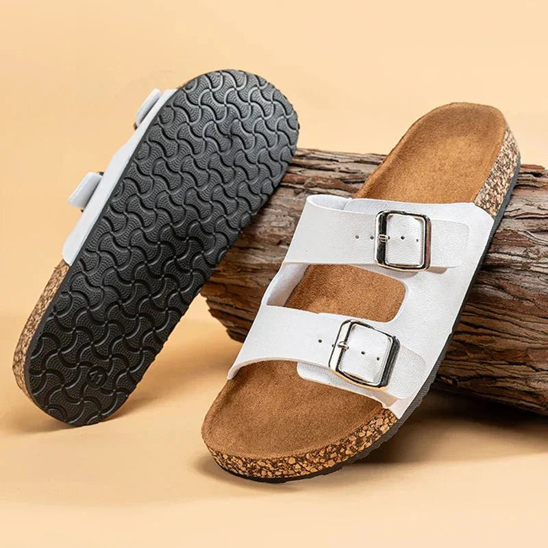 Elias | Double-Strap Slip-On Men’s Sandals