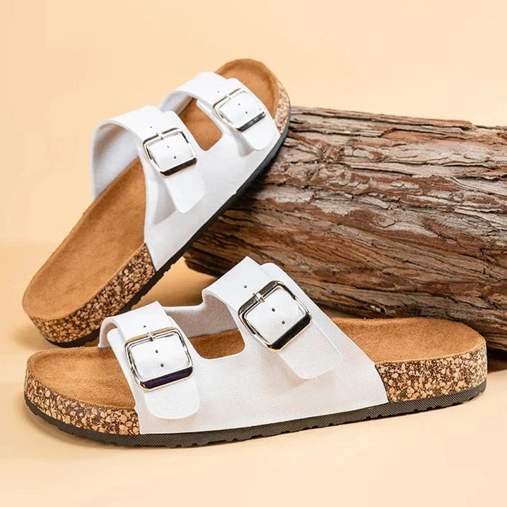 Elias | Double-Strap Slip-On Men’s Sandals