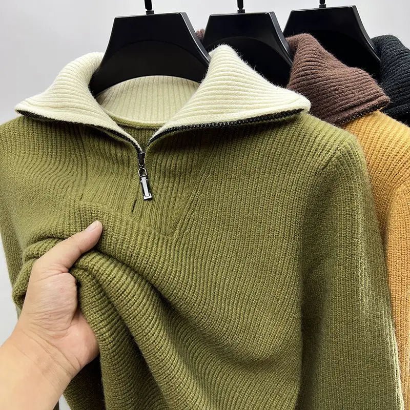 Gianni | Half-Zip Ribbed Men’s Sweater