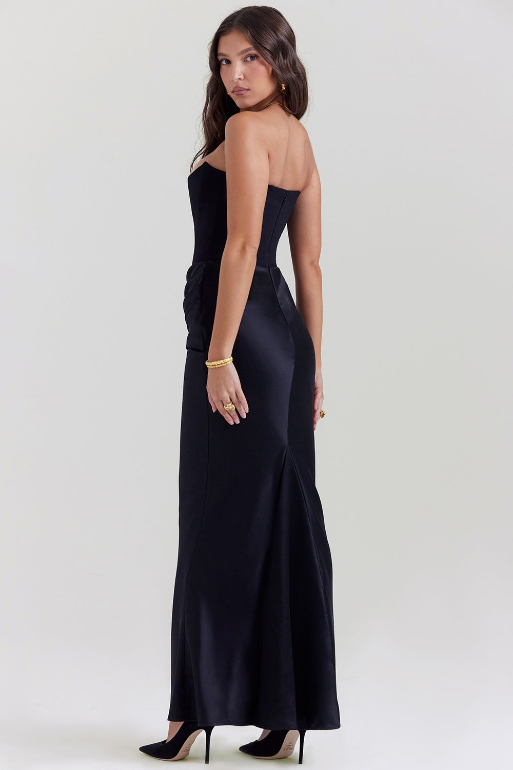 CAELINA™ | STRAPLESS CORSET DRESS FOR MODERN ELEGANCE