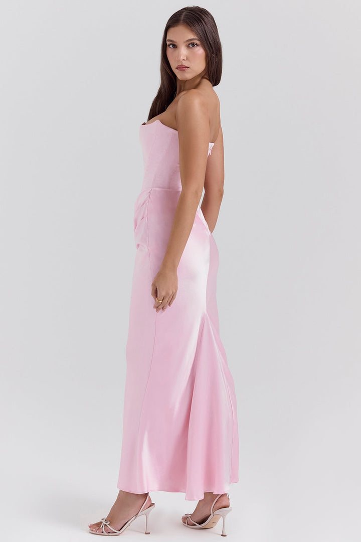 CAELINA™ | STRAPLESS CORSET DRESS FOR MODERN ELEGANCE