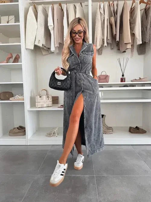Ivy™ | Maxi Denim Dress