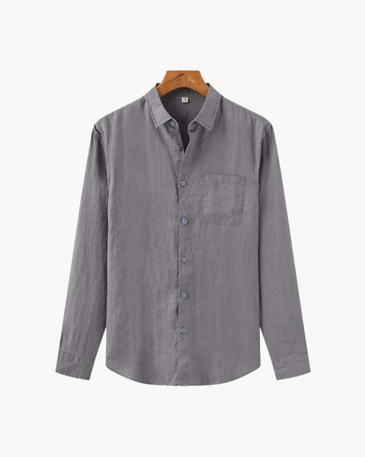 Jalen | Minimalist Long-Sleeve Men’s Shirt