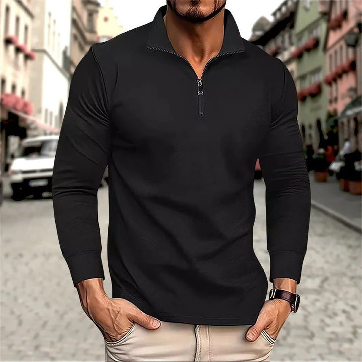 Jonathan | Smart Casual Long-Sleeve Polo