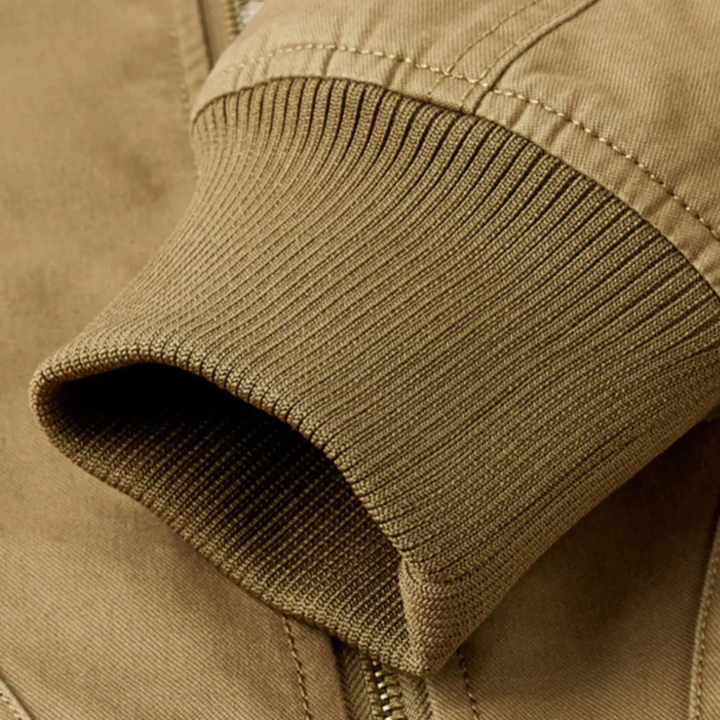 Jan Sherpa-Lined Bomber Jacket