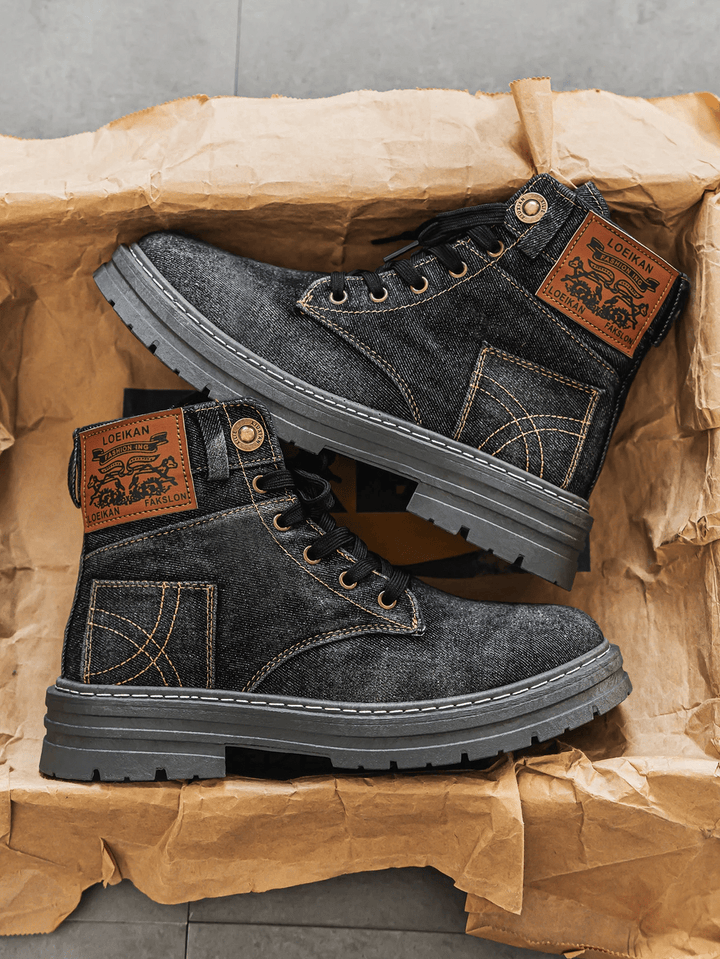 Otero | Stylish Denim Boots