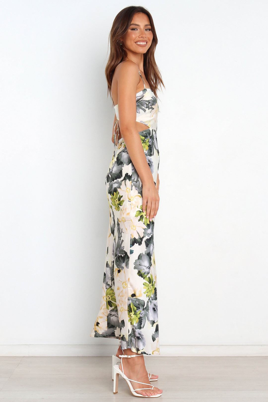 ALINA | FLORAL PRINT MAXI DRESS