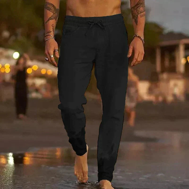 Ezra | Lightweight Relaxed Jogger Pants