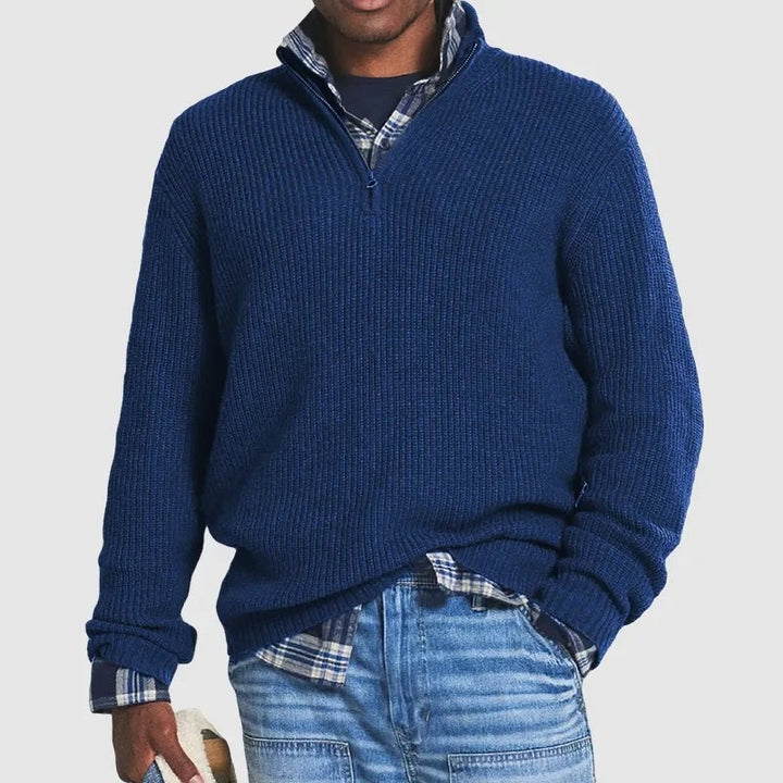 RON -  Quarter Zip Sweater