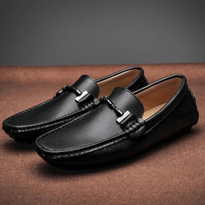 Corvin | Faux Leather Loafers