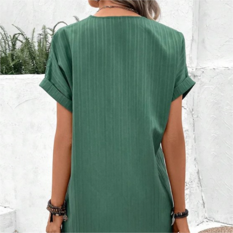 Maribel™ | Casual Button-Detail Summer Dress