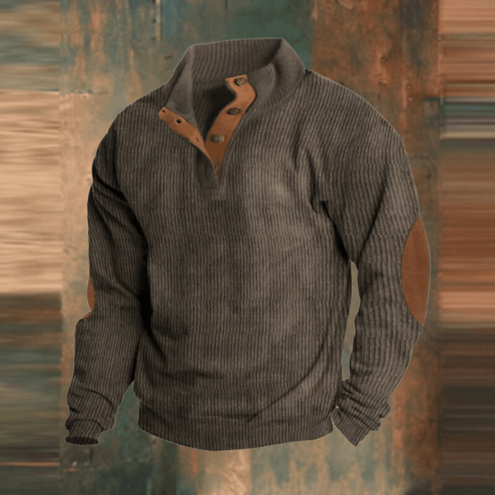 Wesley | Classic Button-Up Men’s Pullover