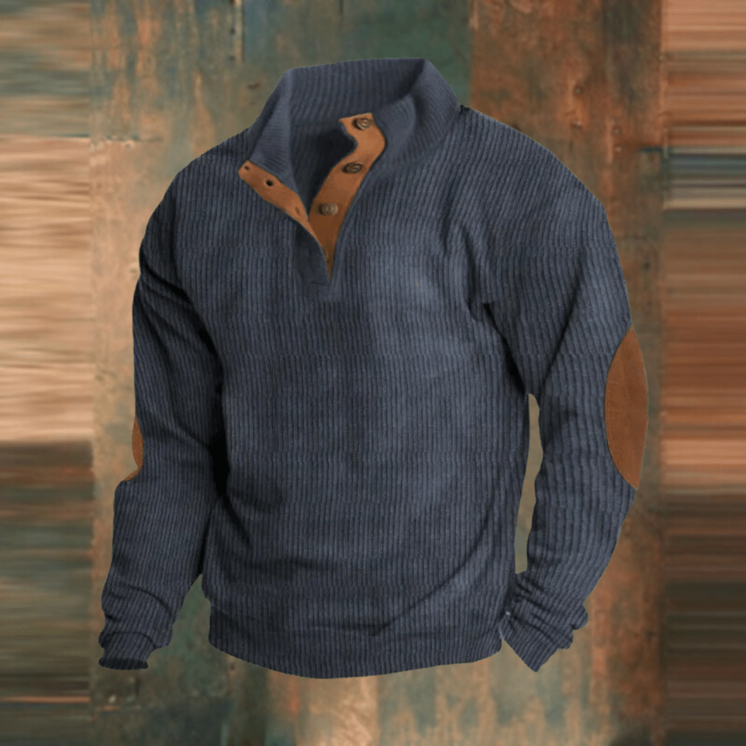 Wesley | Classic Button-Up Men’s Pullover