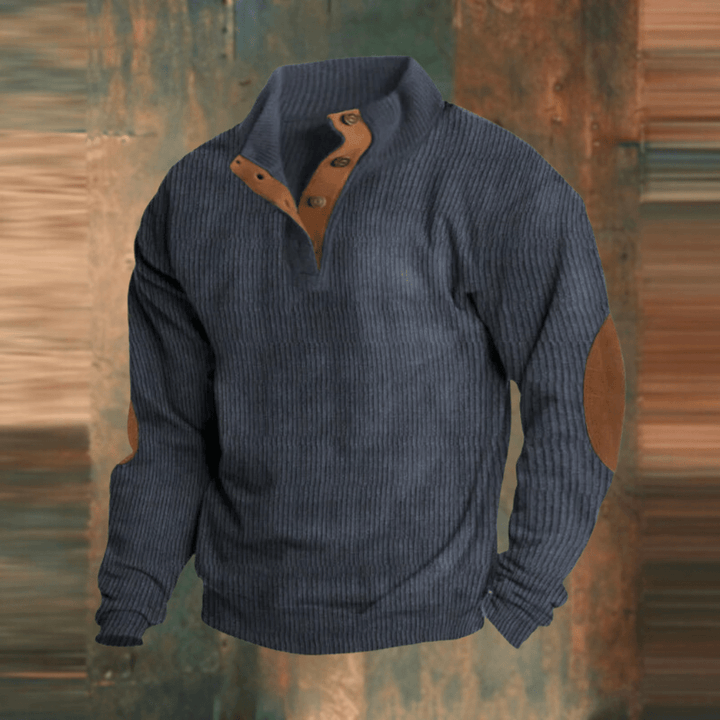 Wesley | Classic Button-Up Men’s Pullover