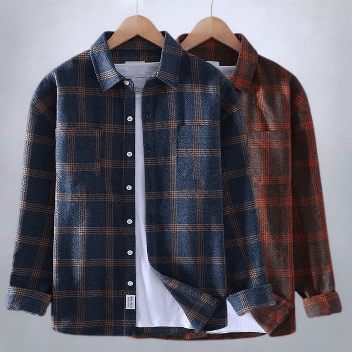 Zack | Classic Check Button-Up Shirt