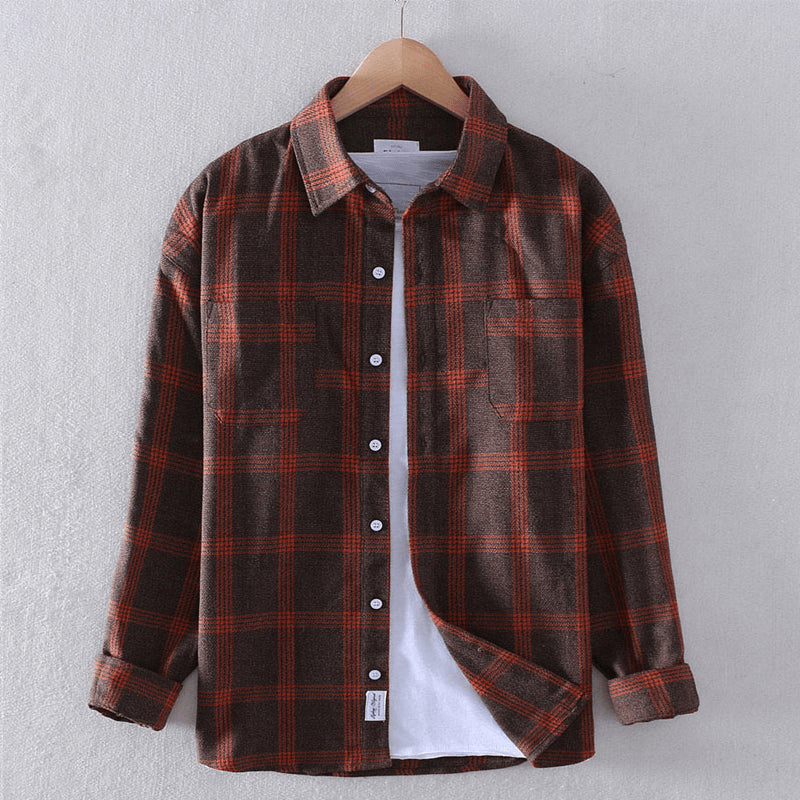 Zack | Classic Check Button-Up Shirt