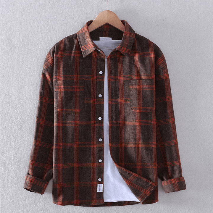 Zack | Classic Check Button-Up Shirt